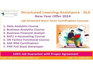 GST Certification Course in Delhi, GST e-filing, GST Return, 100% Job Placement, Free SAP FICO Training  [Update Skills in '24 for Best GST]