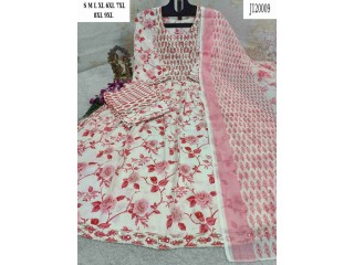 NYARACUT STAYLISH KURTHI PANT & DUPATTA