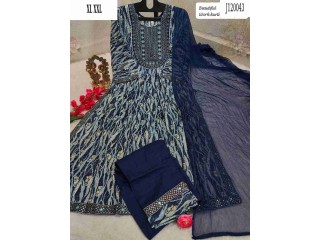 NYARACUT SYAYLISH KURTHI PANT & DUPATTA