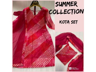 HEAVY KOTA CHECKS SILK WITH LINING KURTHI