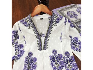 SILK KURTI WITH DUPATTA