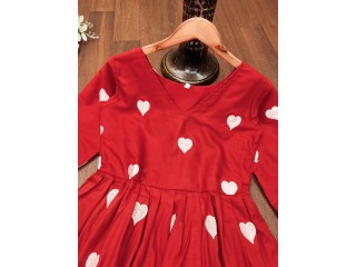 RED COLOUR KURTI