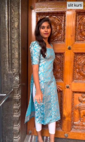 blue-colour-banarasi-kurti-big-1