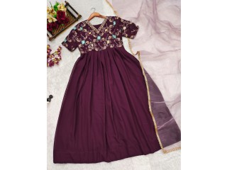 BROWN COLOUR KURTI