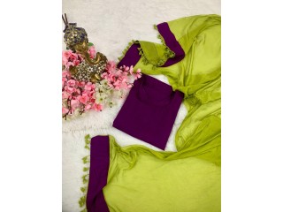 VOILET COLOUR KURTI