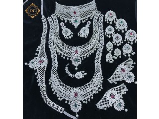 SILVER BRIDAL JEWELLERY