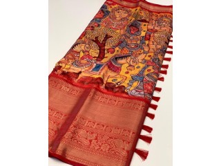 Kanchi Soft Banarasi Silk  Saree