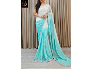 GEOGRETTE SAREE