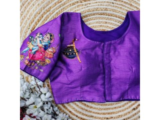 Pure silk fabric Blouse