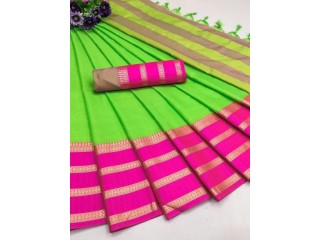 COTTON SILK SAREE