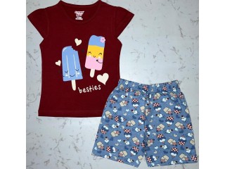 KIDS SHIORTS AND TOP SET