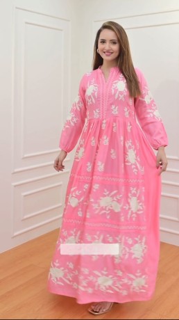 x-lady-launching-beautiful-long-embroidery-gown-big-0