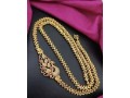 american-diamond-studded-gold-plated-necklace-small-1