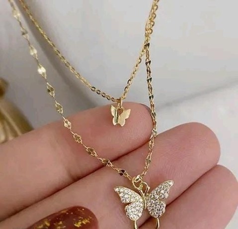 gold-double-layer-butterfly-chain-big-0