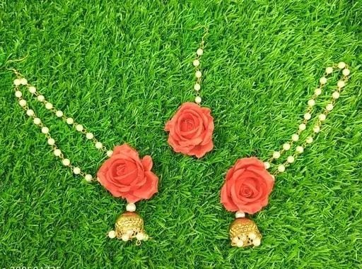 artificial-rose-flower-jhumki-with-ear-chain-big-1