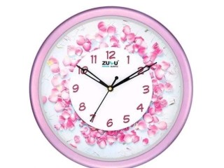 ROSE PETAL WALL CLOCK