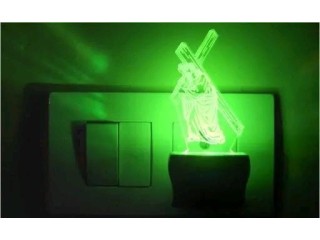 JESUS LED LIGHT LAMP