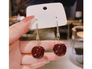 CHERRY DROPS EARRINGS