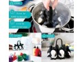 cook-store-and-serve-egg-holder-penguin-shaped-boiled-egg-cooker-for-making-soft-or-hard-boiled-egg-holds-6-eggs-for-easy-cooking-and-fridge-storage-small-0