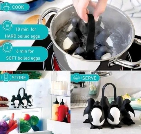 cook-store-and-serve-egg-holder-penguin-shaped-boiled-egg-cooker-for-making-soft-or-hard-boiled-egg-holds-6-eggs-for-easy-cooking-and-fridge-storage-big-0