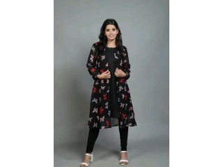 BLACK COLOUR KURTI