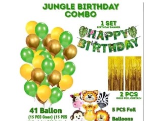 Animal Theme Birthday Party Decoration