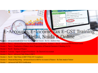 Accounting Course in Delhi, 110014. SLA. GST [ Learn New Skills of Accounting & SAP Finance for 100% Job] in Honda.