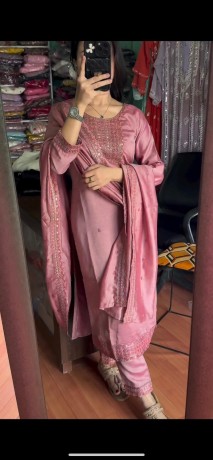 fancy-kurti-with-phant-and-beautiful-dupatta-big-0