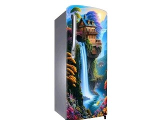 Dream Decoration Wallpaper Fridge Sticker Decorative Fridge Sticker (24x49 Inch)