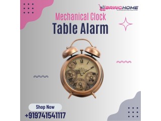 Mechanical Clock - Table Alarm