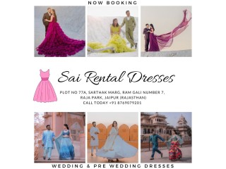 Pre Wedding Dresses On Rent In Jaipur - Sai Rental Dresses