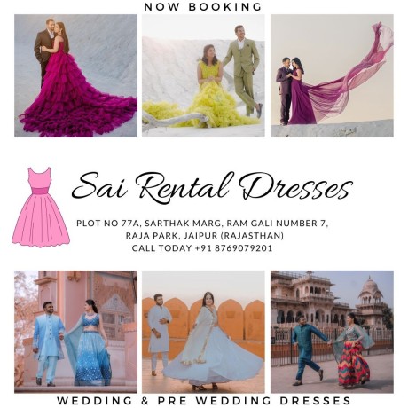 pre-wedding-dresses-on-rent-in-jaipur-sai-rental-dresses-big-0