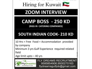 Hiring for kuwait