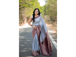 CRAPE SILK SAREE