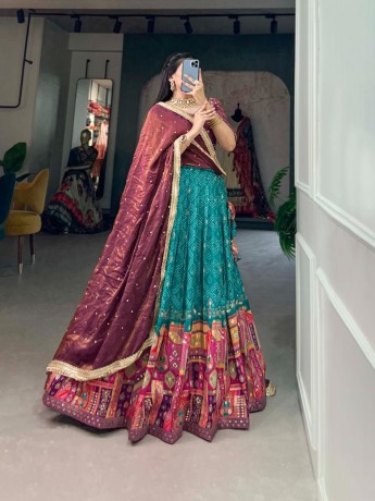 pure-viscose-jacquard-silk-lehenga-choli-big-1