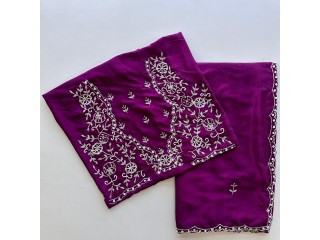 SOFT CHINNON SAREE