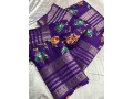 voilet-soft-dola-silk-saree-small-1