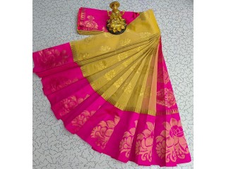 Silk cotton saree