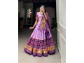 tussar-silk-patola-print-with-foil-work-lehenga-small-0