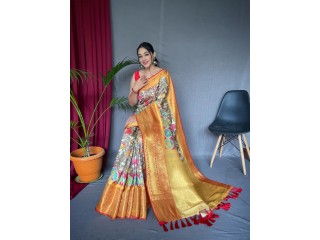 KALAMKARI PRINTS SAREE