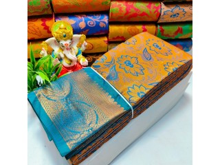 Tissue silk saree