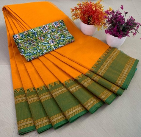 pure-cotton-sarees-with-kalamkari-big-1